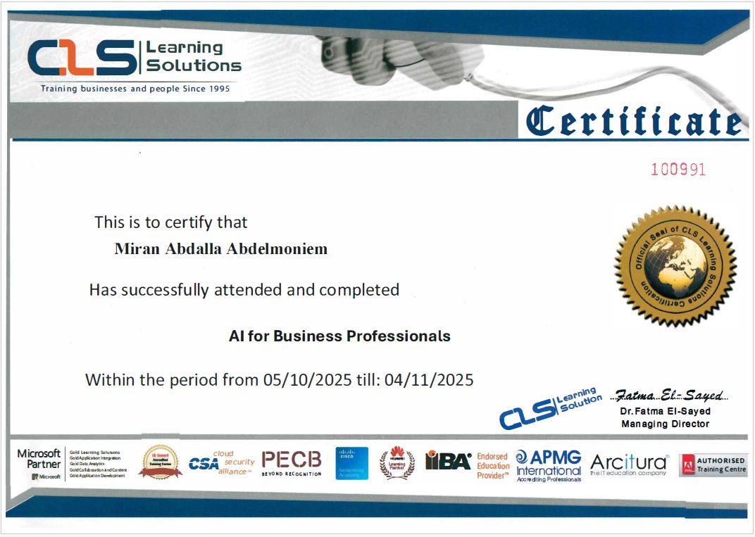 AI Tools for Business certification